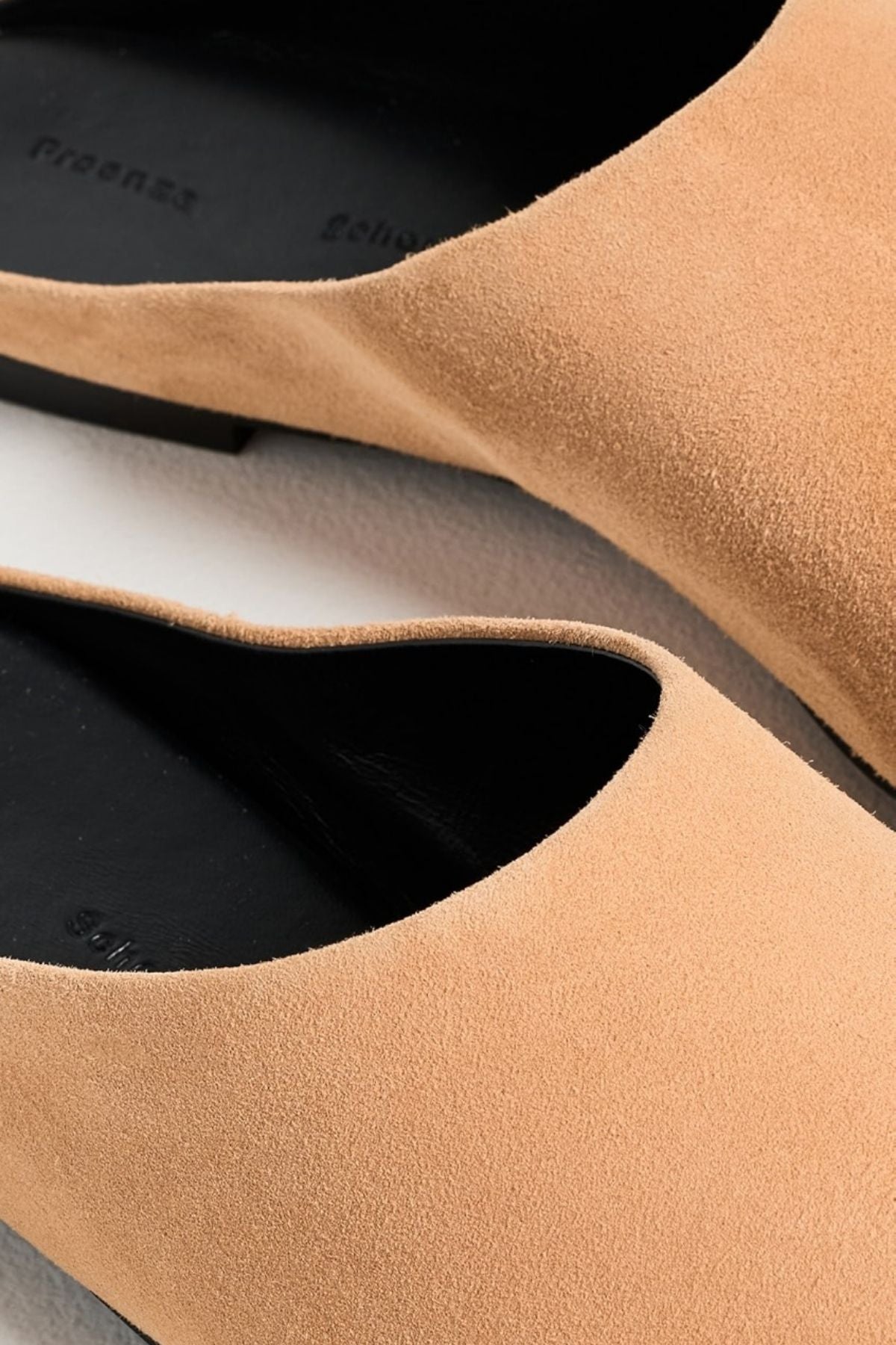 Proenza Schouler Glove Slide Kid Suede - Sand
