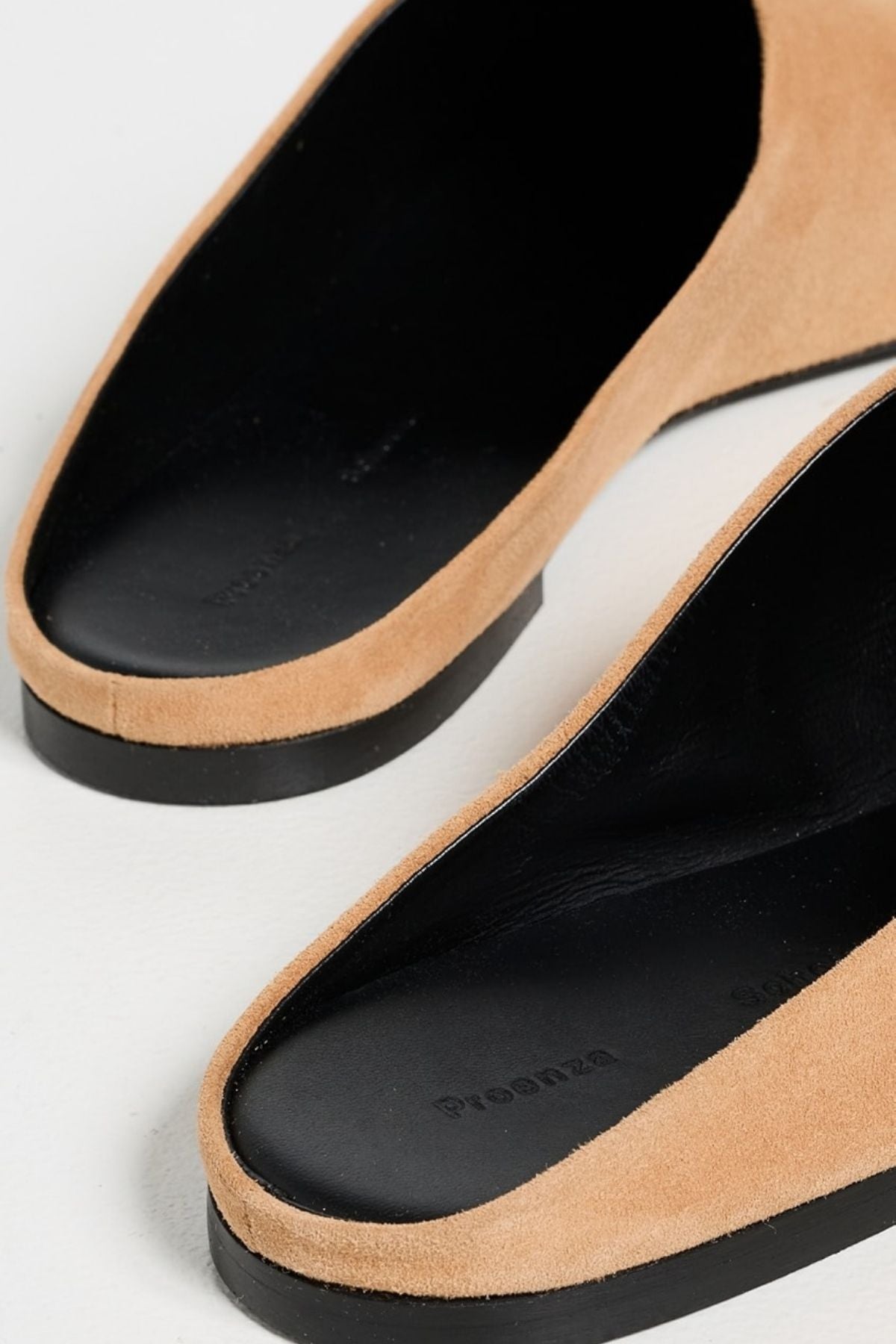 Proenza Schouler Glove Slide Kid Suede - Sand