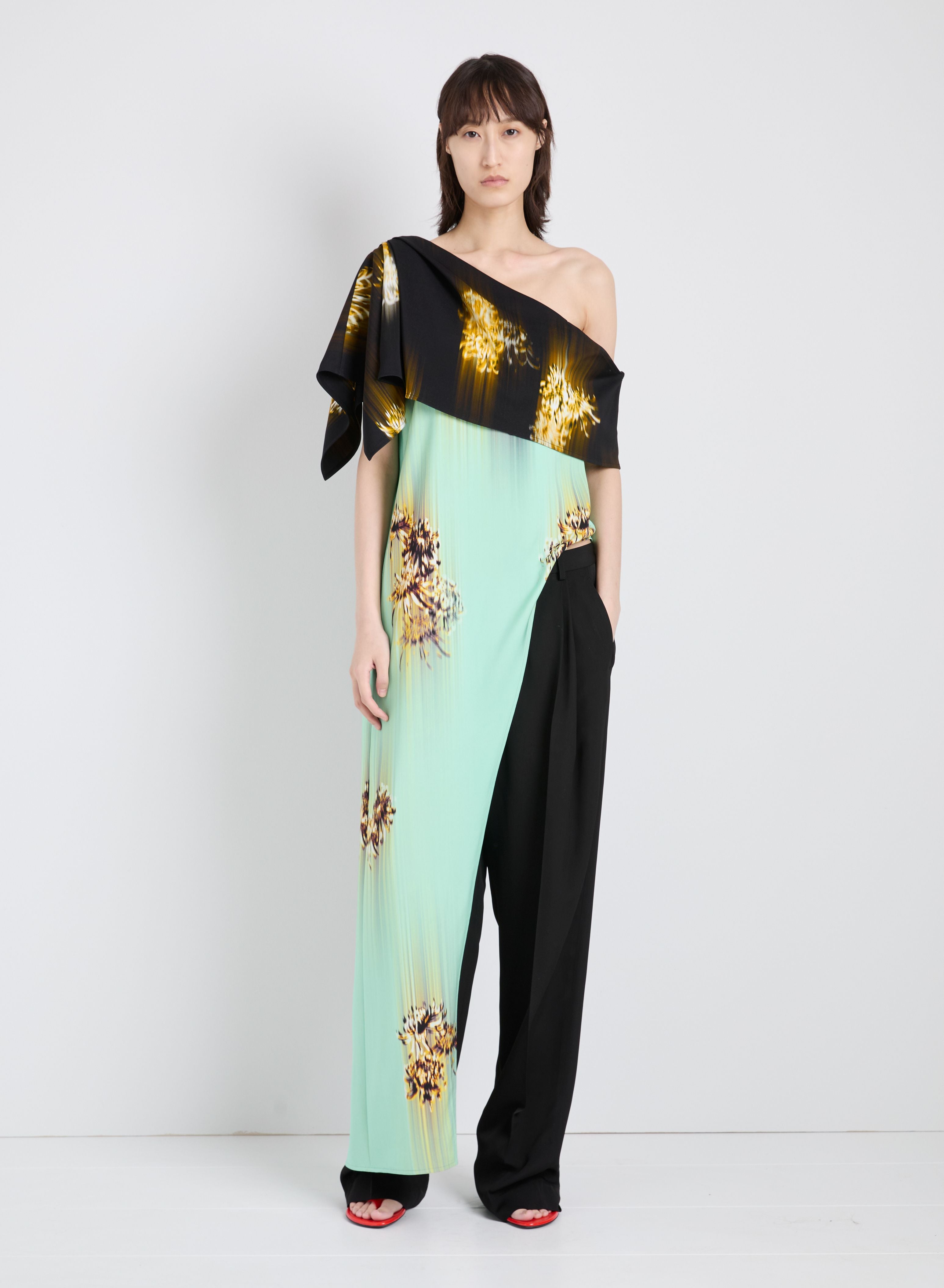 Proenza Schouler Haya Top - Glass Multi