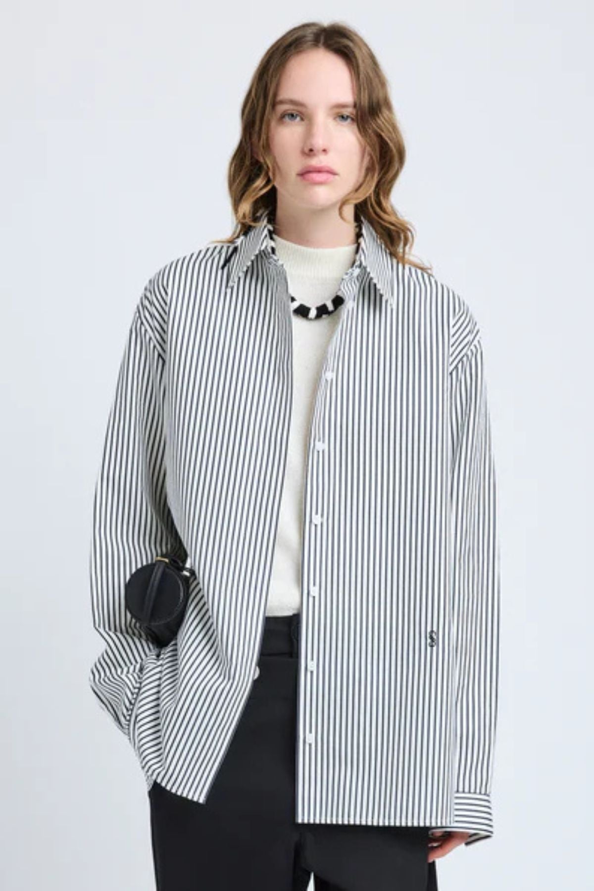 Proenza Schouler Hunter Top - Navy Multi