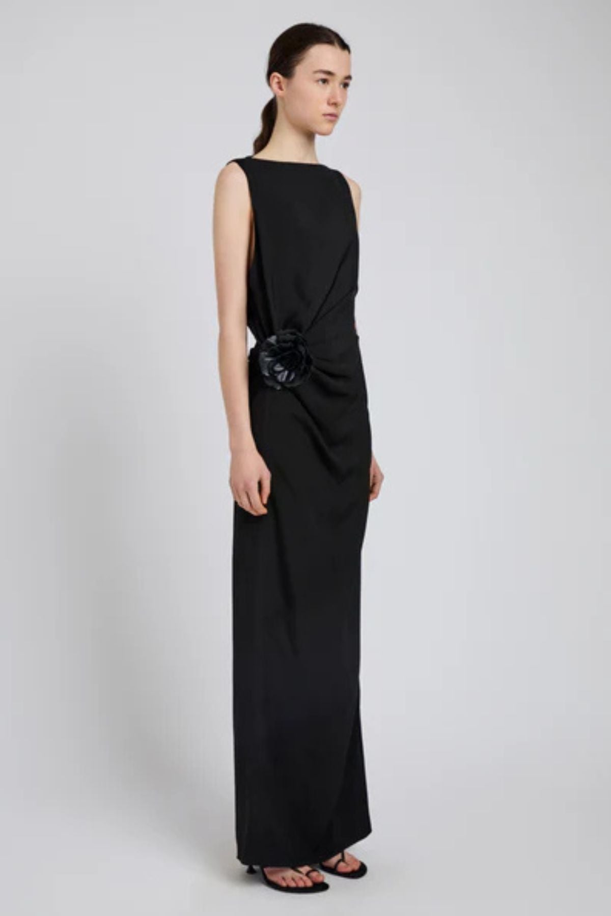 Proenza Schouler Indria Gown - Black