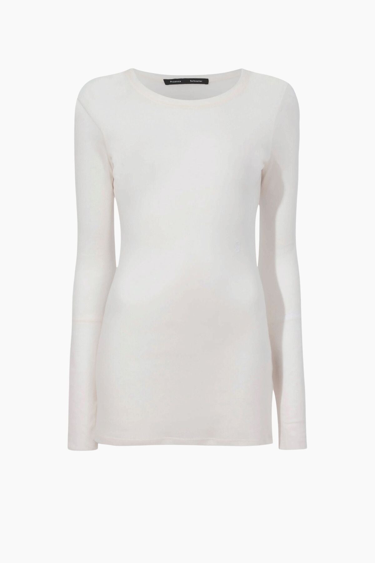 Proenza Schouler Kaiya Sheer Top - Bone
