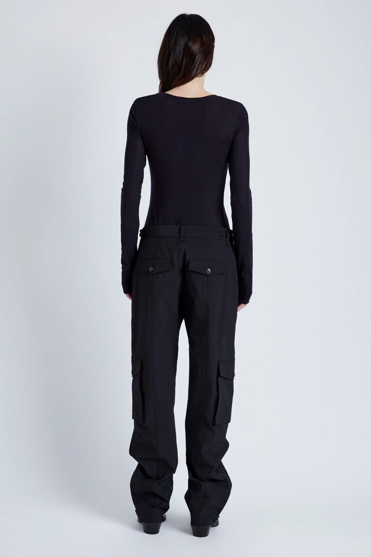 Proenza Schouler Kaiya Sheer Top - Midnight