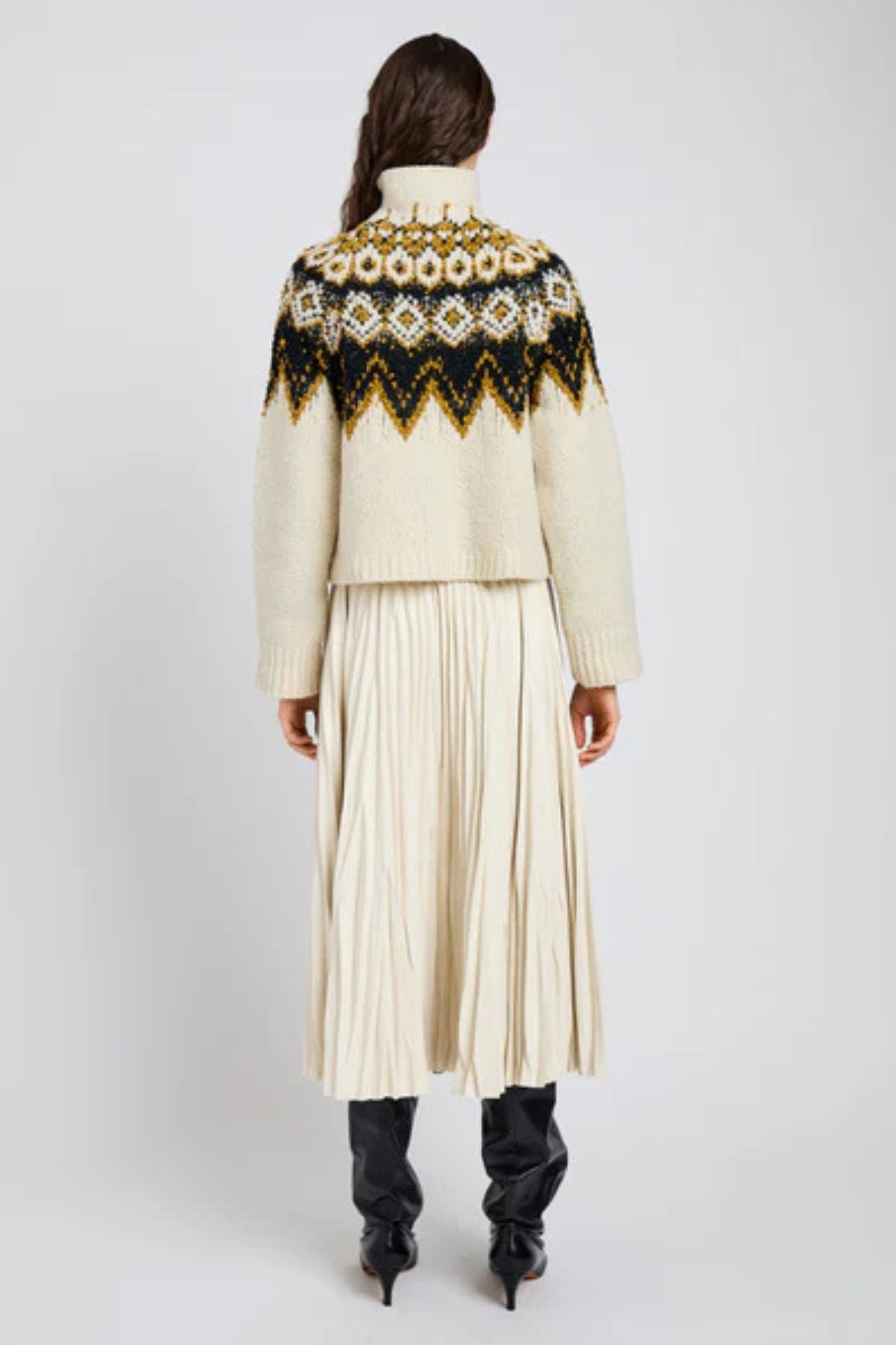 Proenza Schouler Lizzy Sweater - Cream Multi