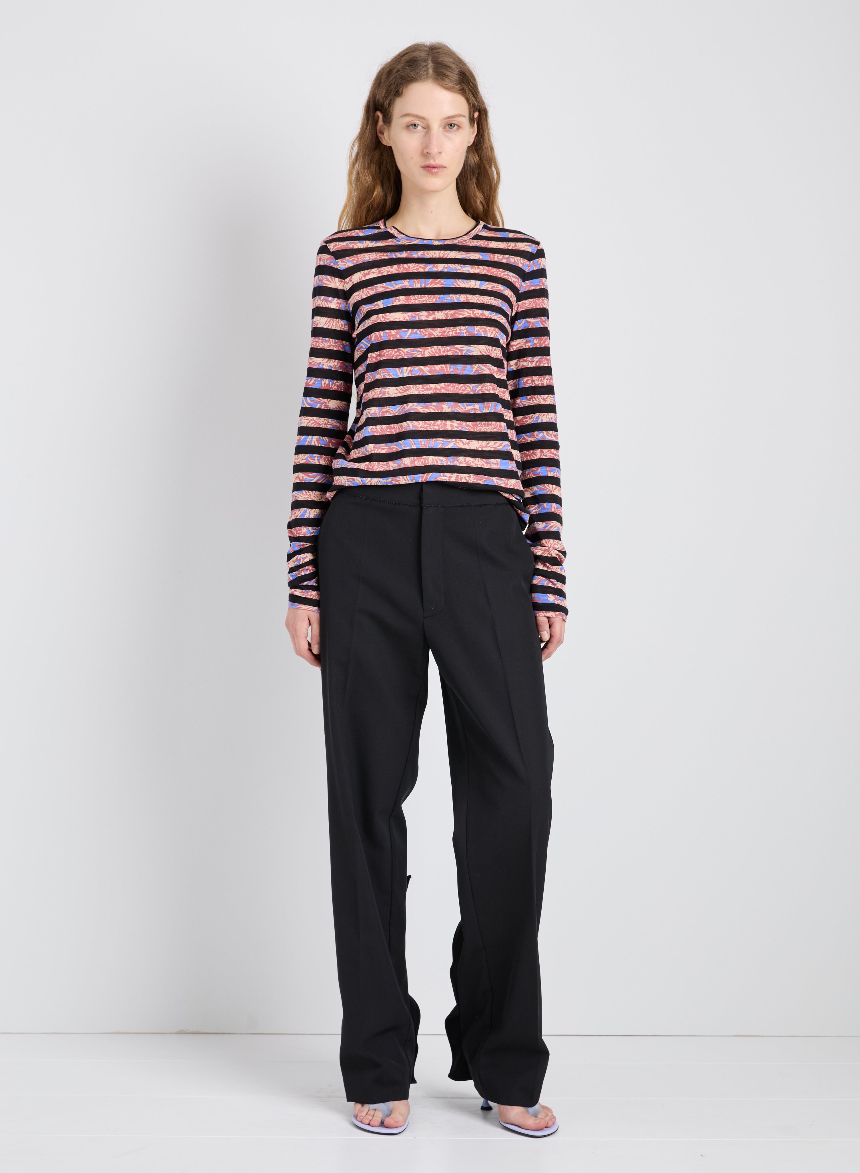 Proenza Schouler Mia Top - Pink Multi