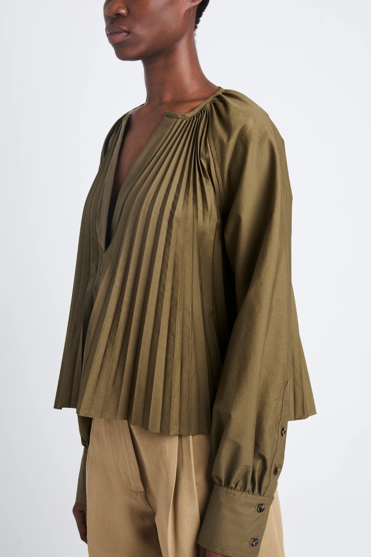 Proenza Schouler Monica Top - Wood