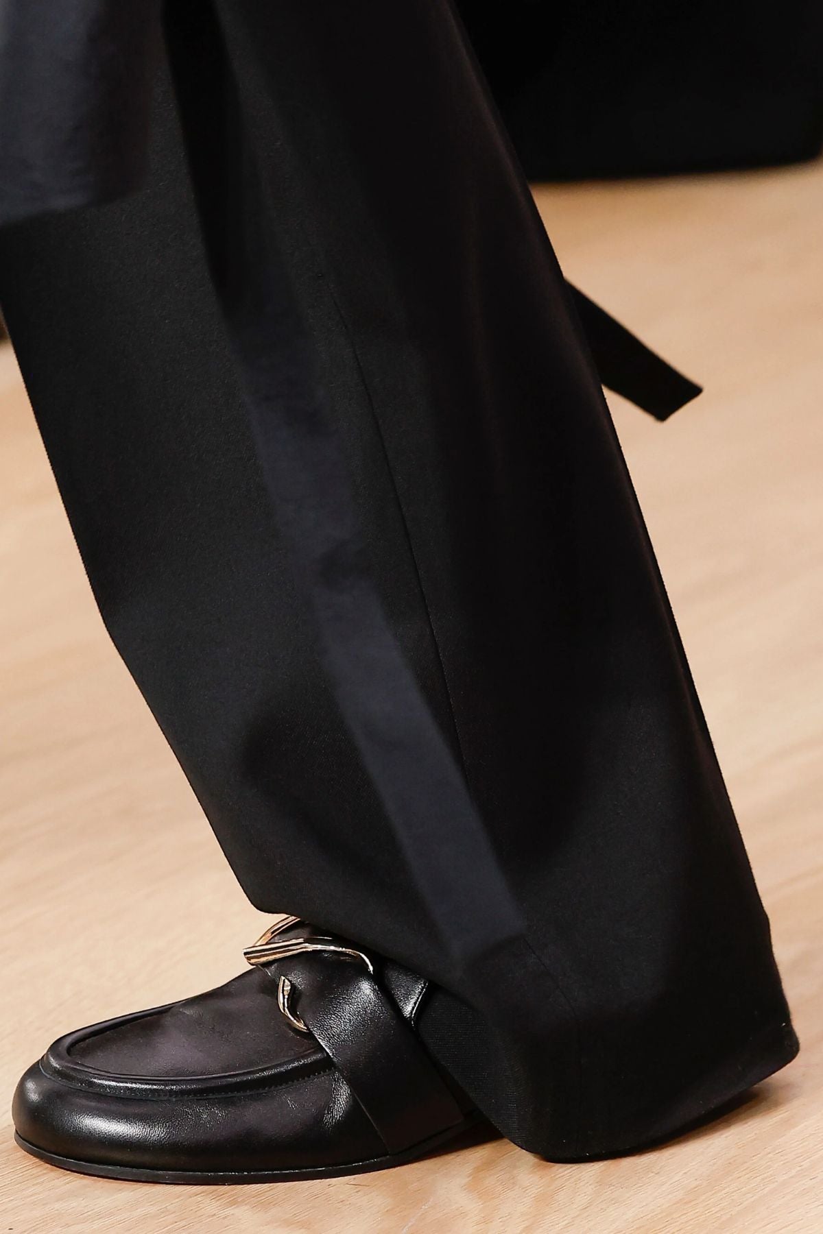 Proenza Schouler Monogram Loafers - Black Nappa