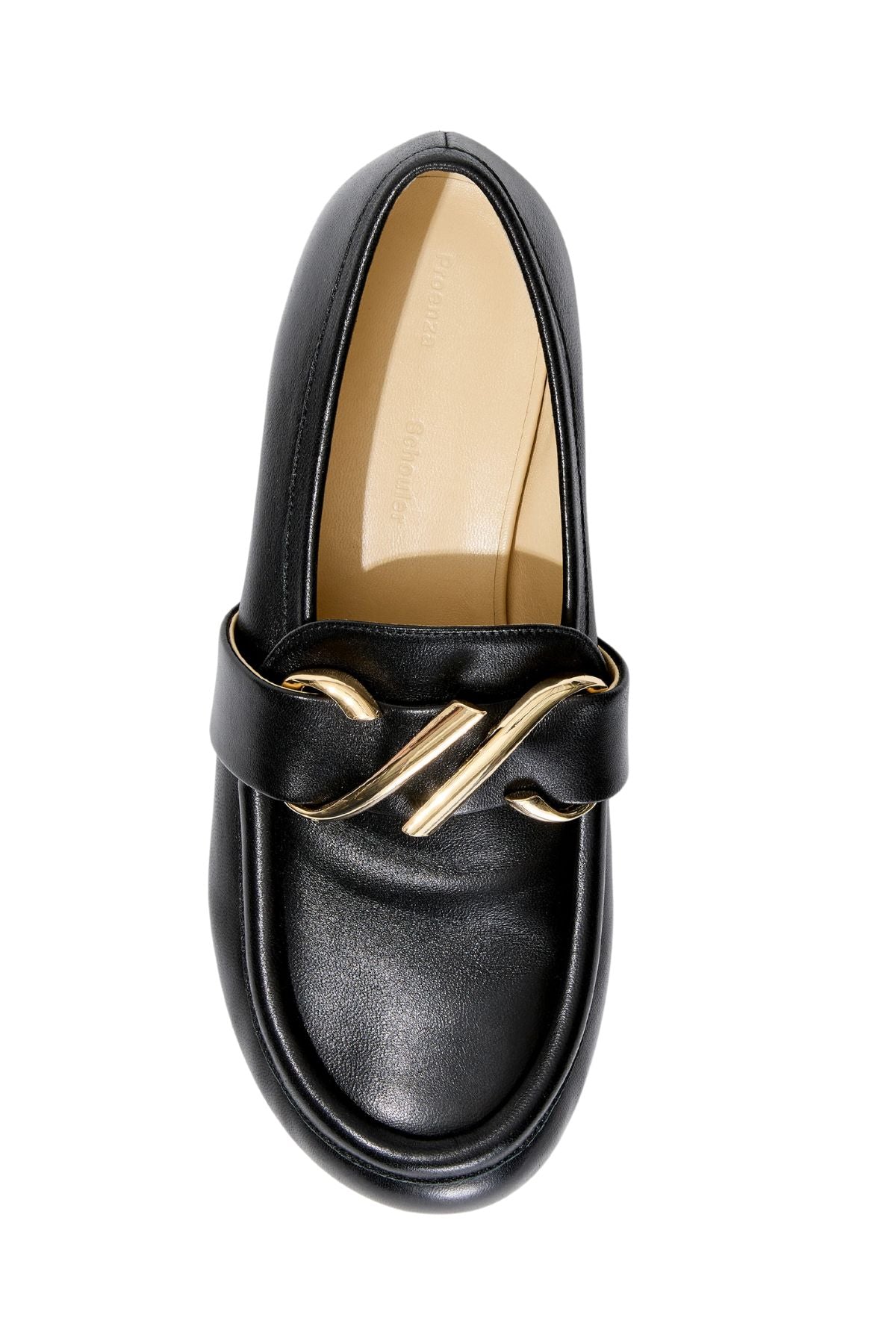 Proenza Schouler Monogram Loafers - Black Nappa