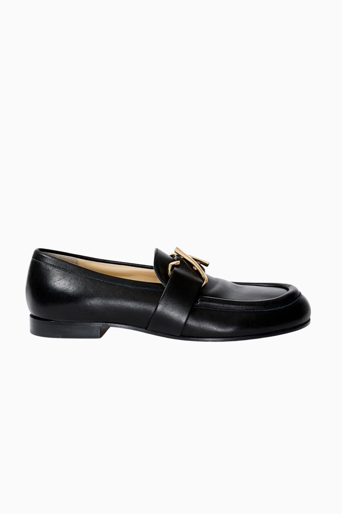 Proenza Schouler Monogram Loafers - Black Nappa