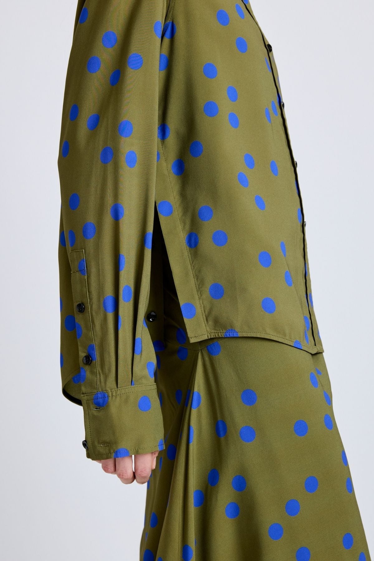 Proenza Schouler Paz Shirt - Fatigue Multi