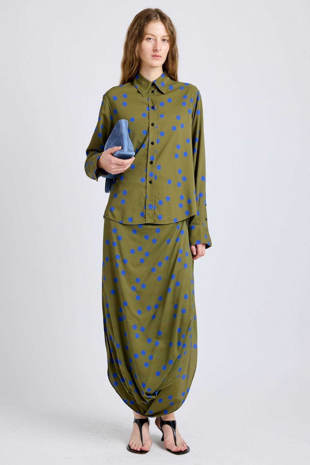 Proenza Schouler Paz Shirt - Fatigue Multi