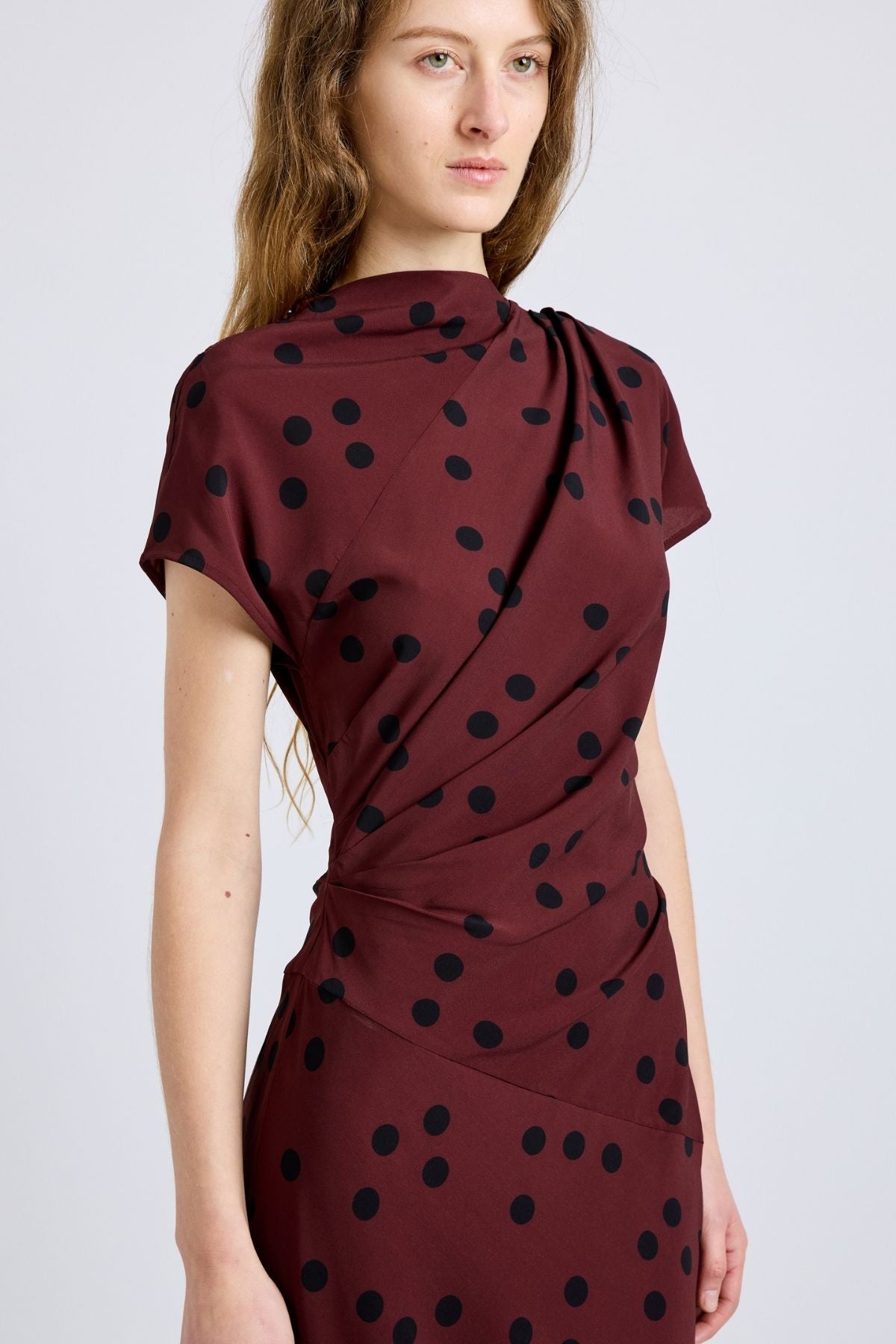 Proenza Schouler Ren Dress - Espresso Multi
