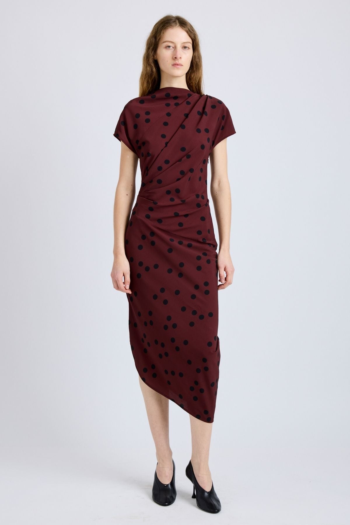 Proenza Schouler Ren Dress - Espresso Multi