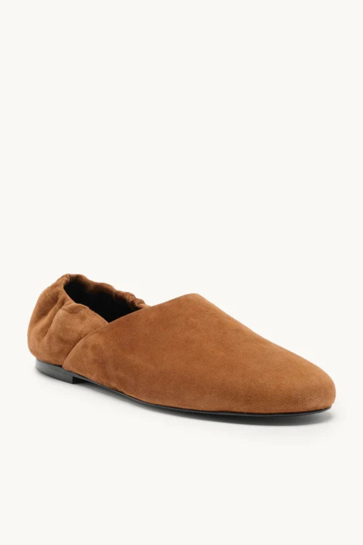Proenza Schouler Ruched Tee Slippers - Rust