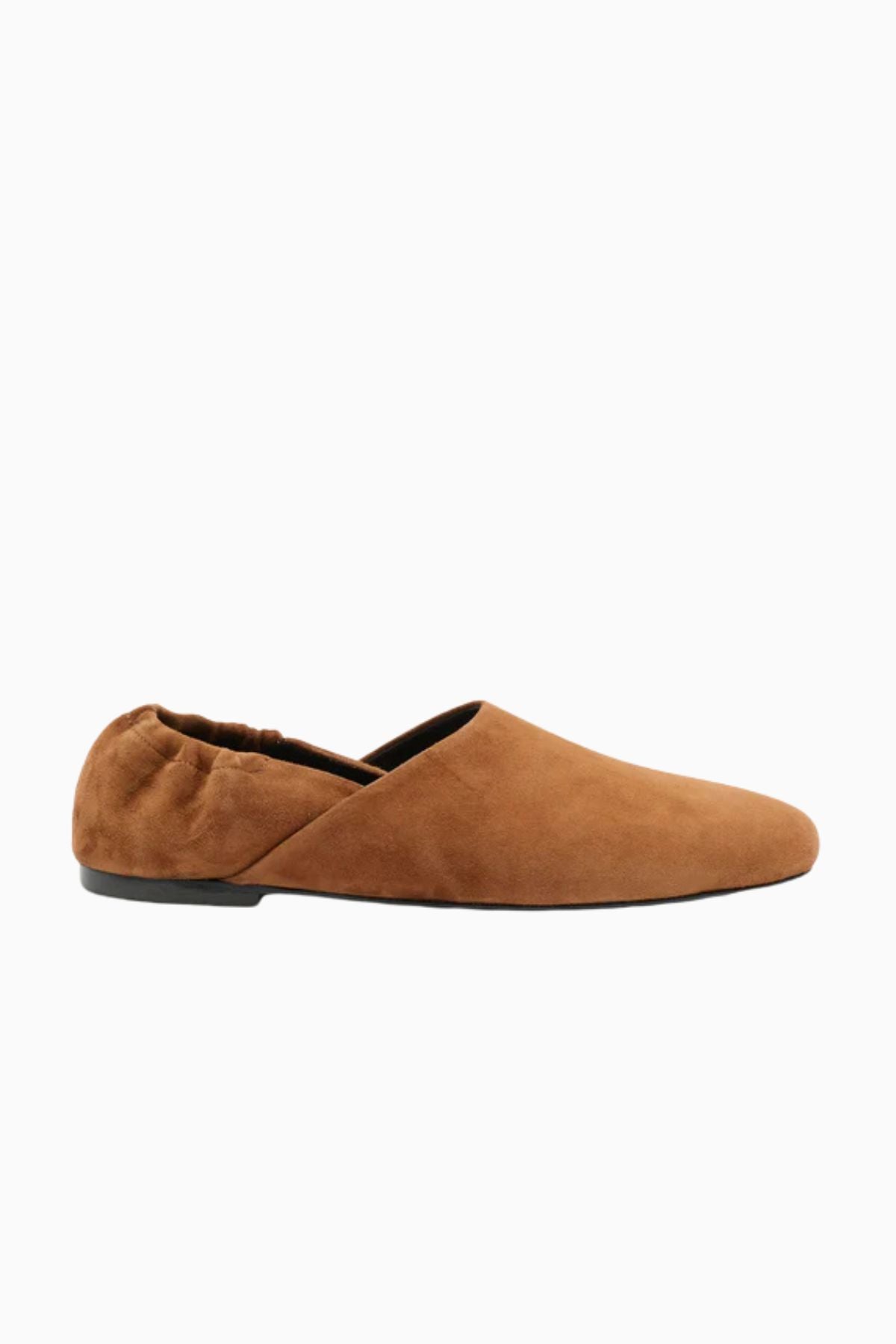 Proenza Schouler Ruched Tee Slippers - Rust