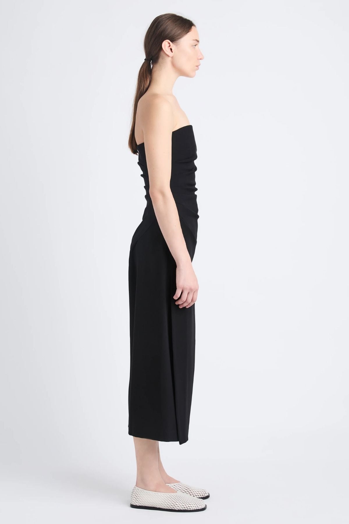 Proenza Schouler Shira Strapless Dress - Black