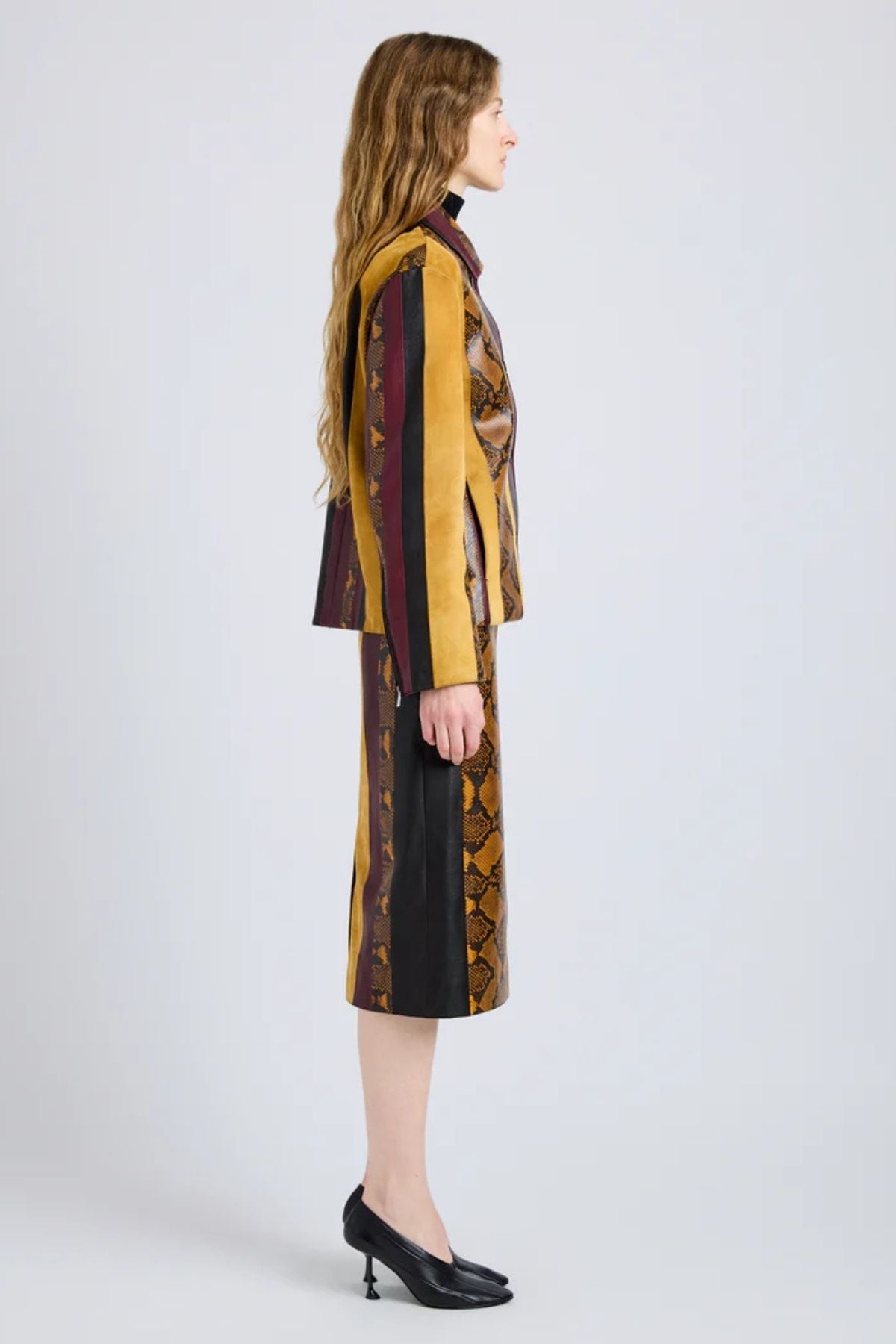 Proenza Schouler Sirine Skirt - Gold Multi
