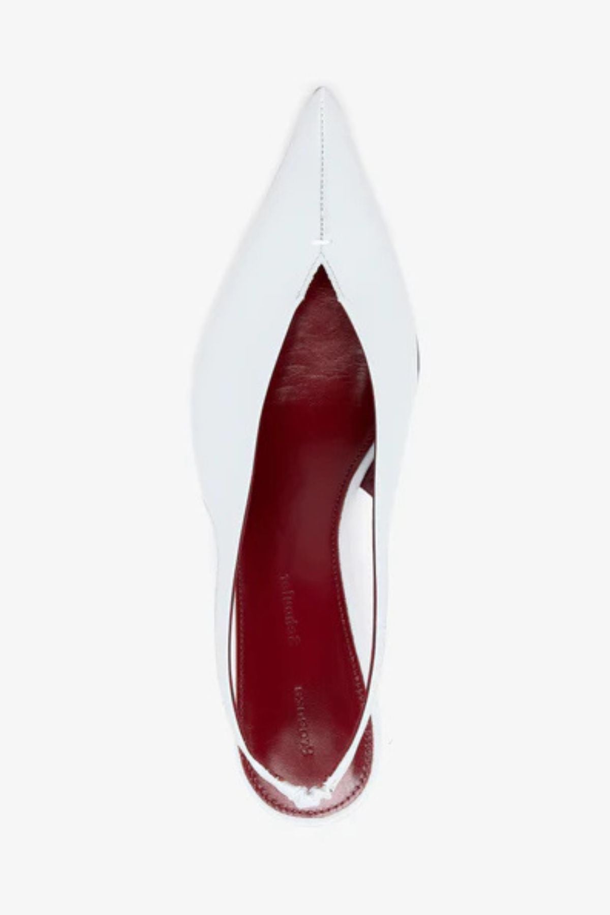 Proenza Schouler Slash Slingbacks - White