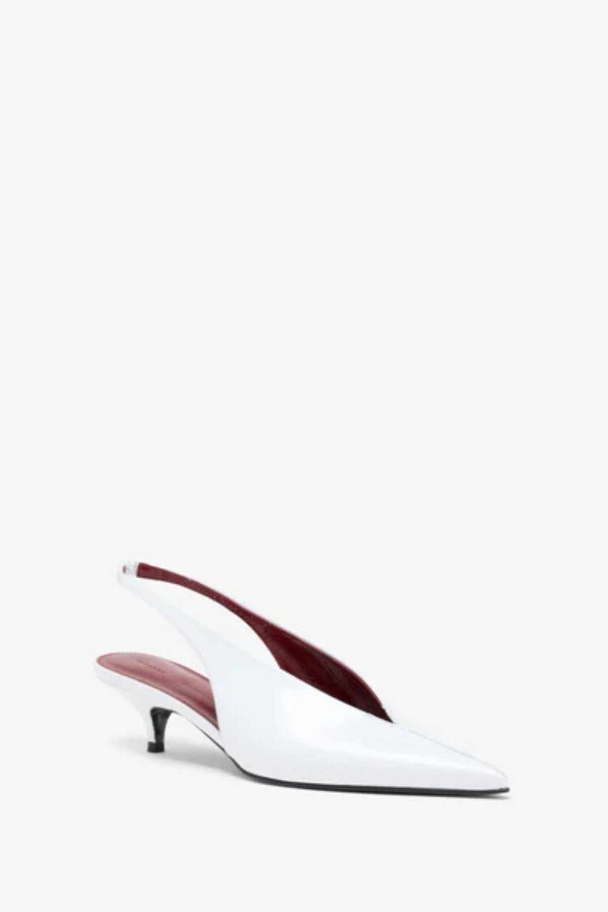 Proenza Schouler Slash Slingbacks - White