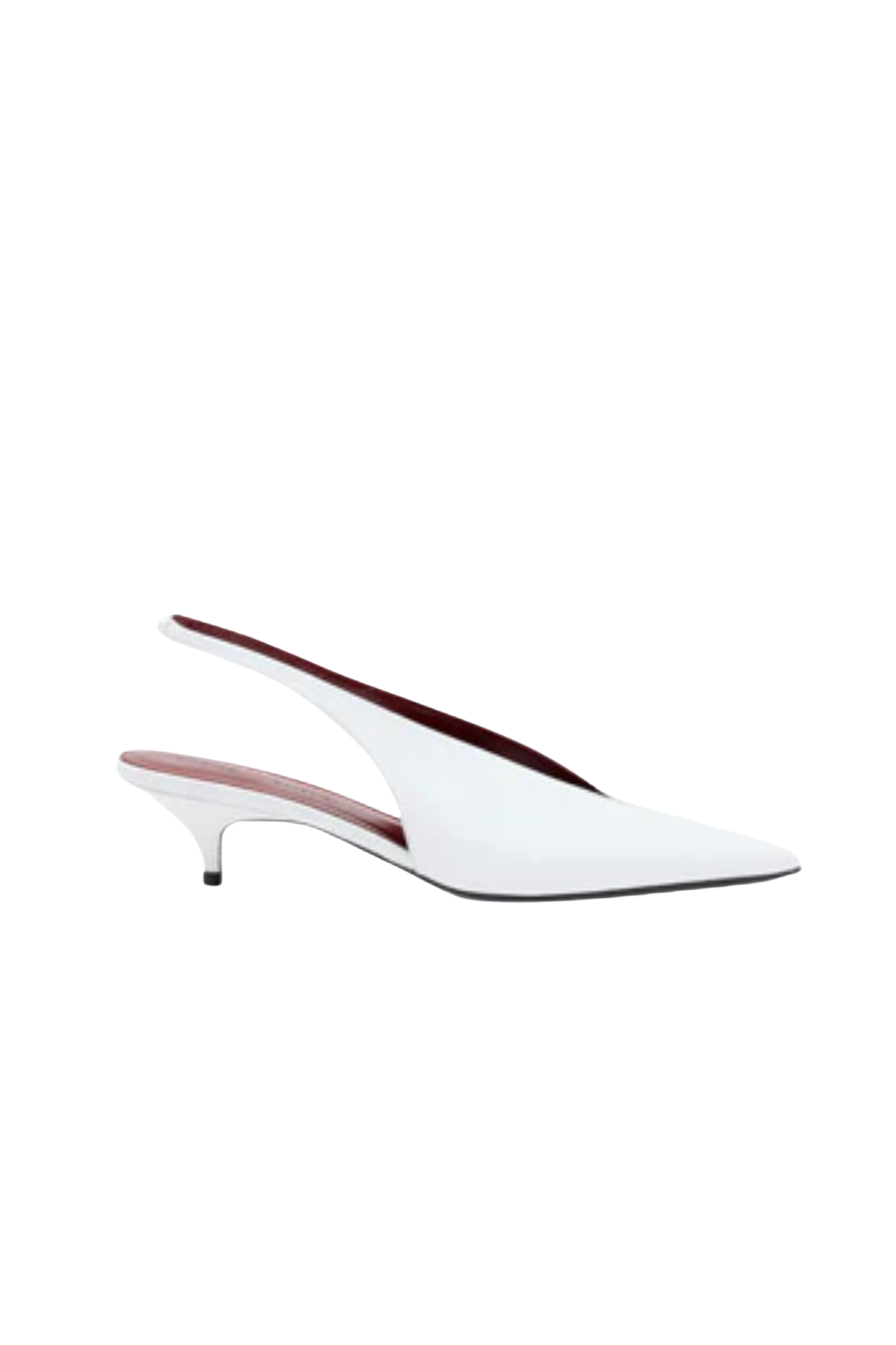 Proenza Schouler Slash Slingbacks - White