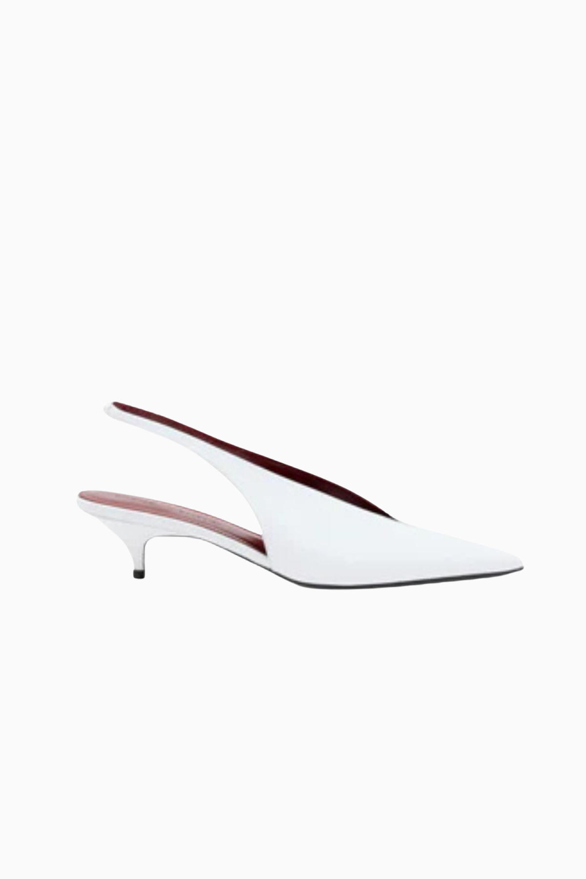 Proenza Schouler Slash Slingbacks - White