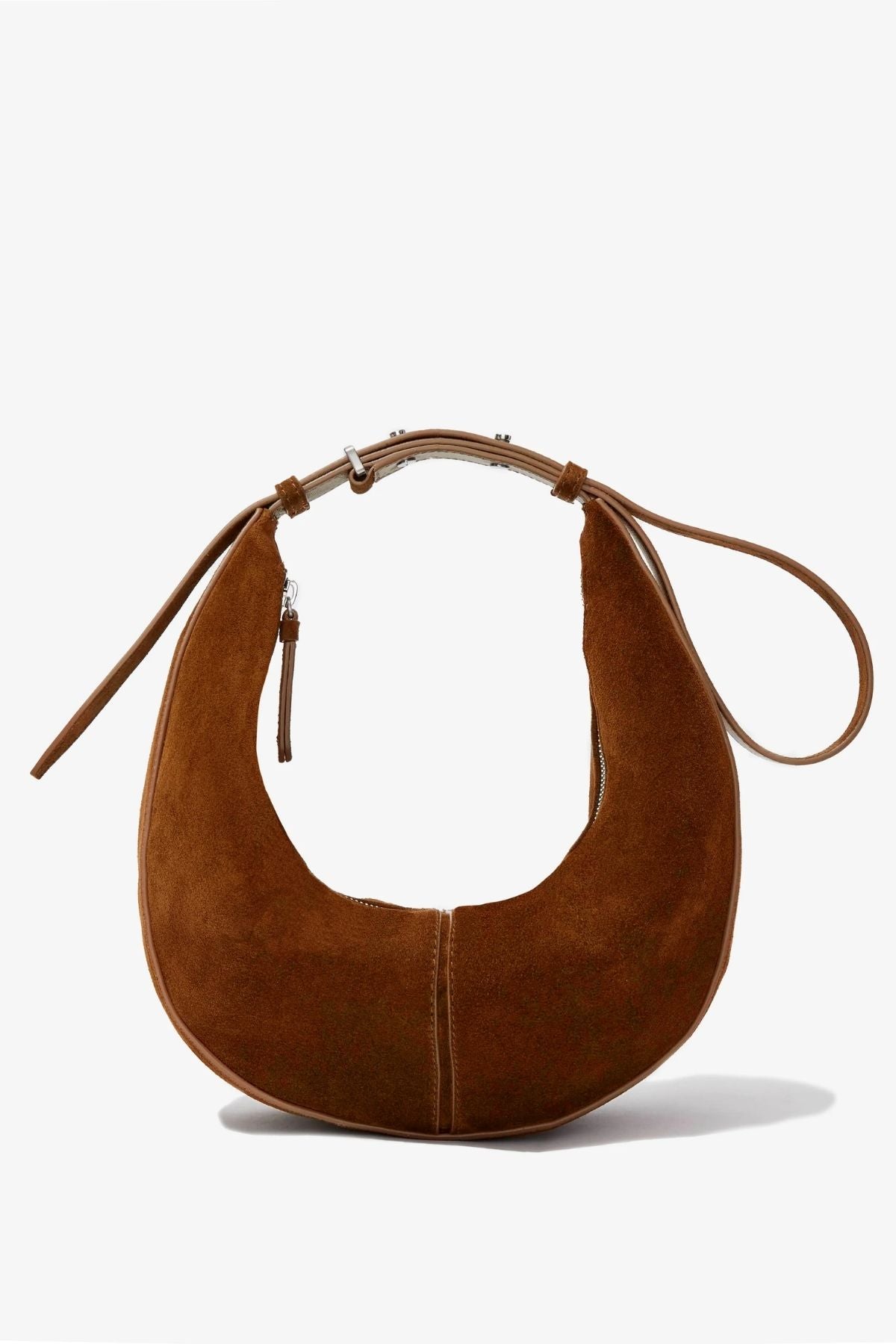 Proenza Schouler Slide Bag Soft Suede - Saddle