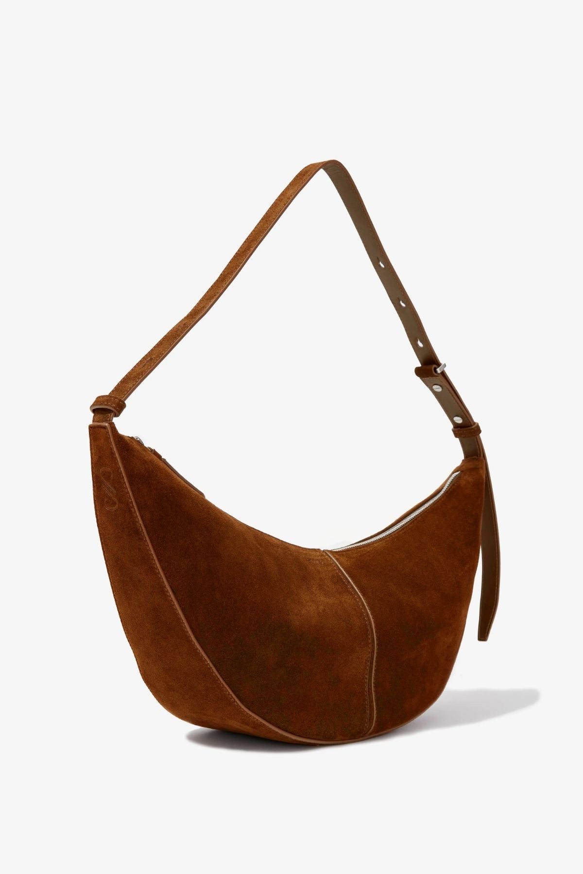 Proenza Schouler Slide Bag Soft Suede - Saddle