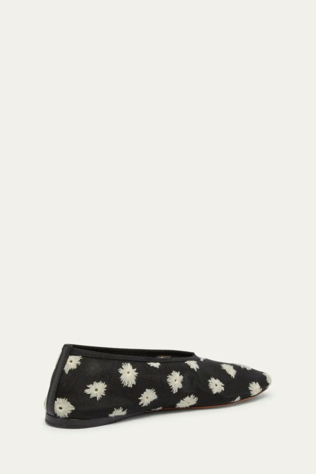 Proenza Schouler Tee Embroidered Slippers - Black/ Resin