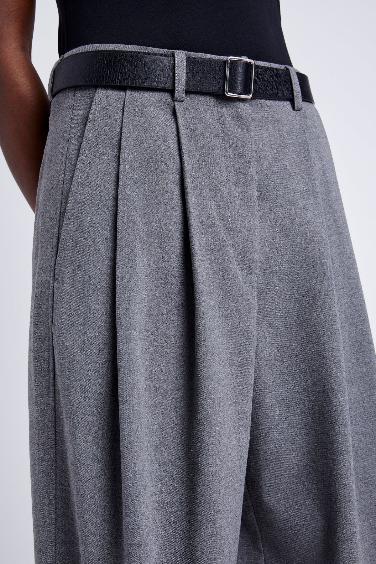 Proenza Schouler White Label Eleanor Pant - Grey Melange