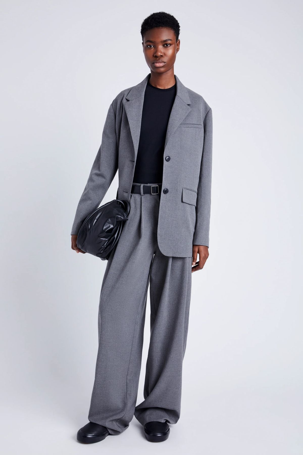 Proenza Schouler White Label Eleanor Pant - Grey Melange
