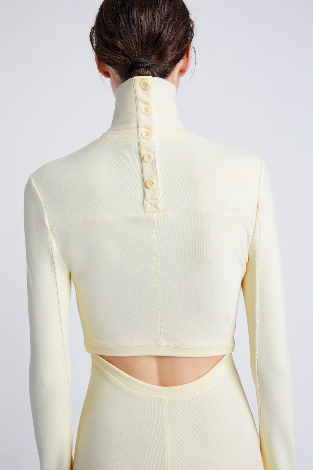 Proenza Schouler White Label Jayne Dress - Pale Yellow
