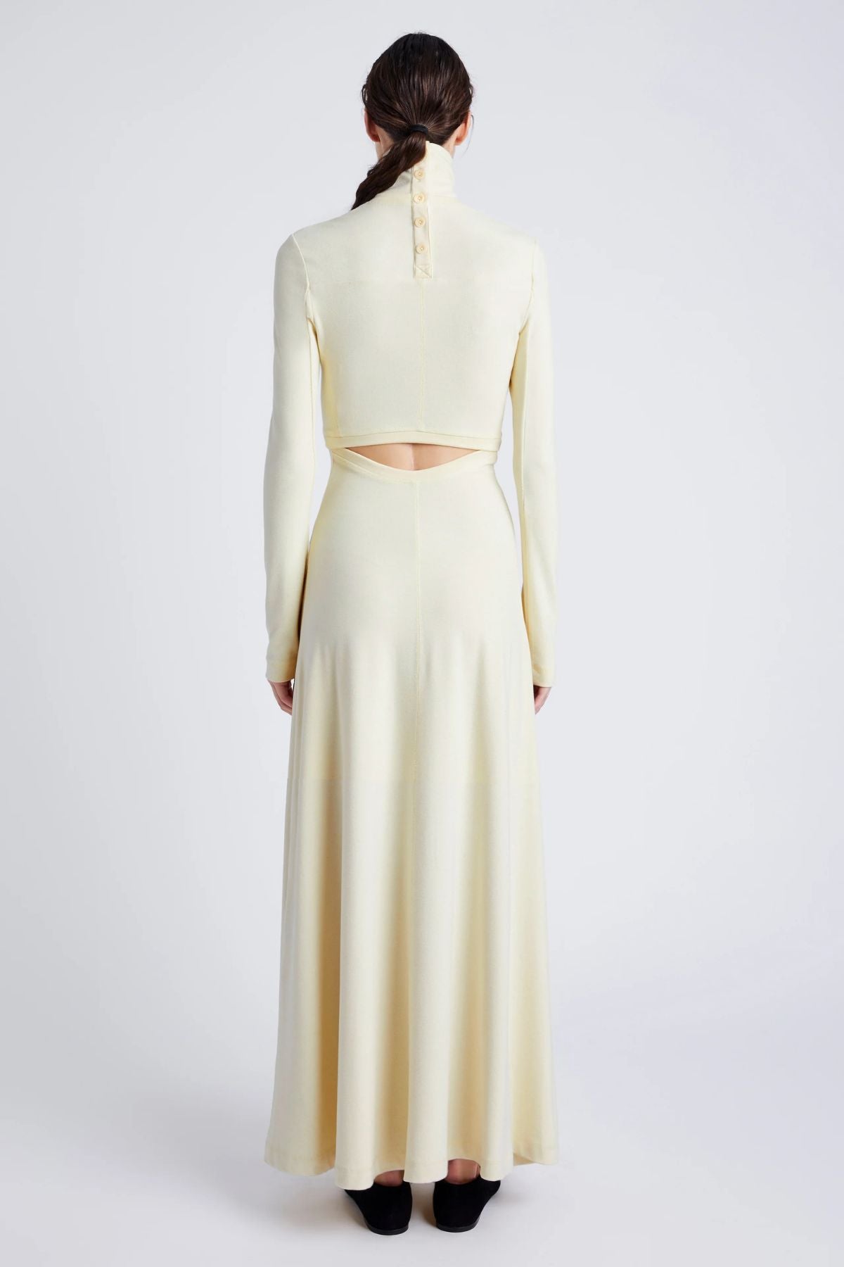 Proenza Schouler White Label Jayne Dress - Pale Yellow