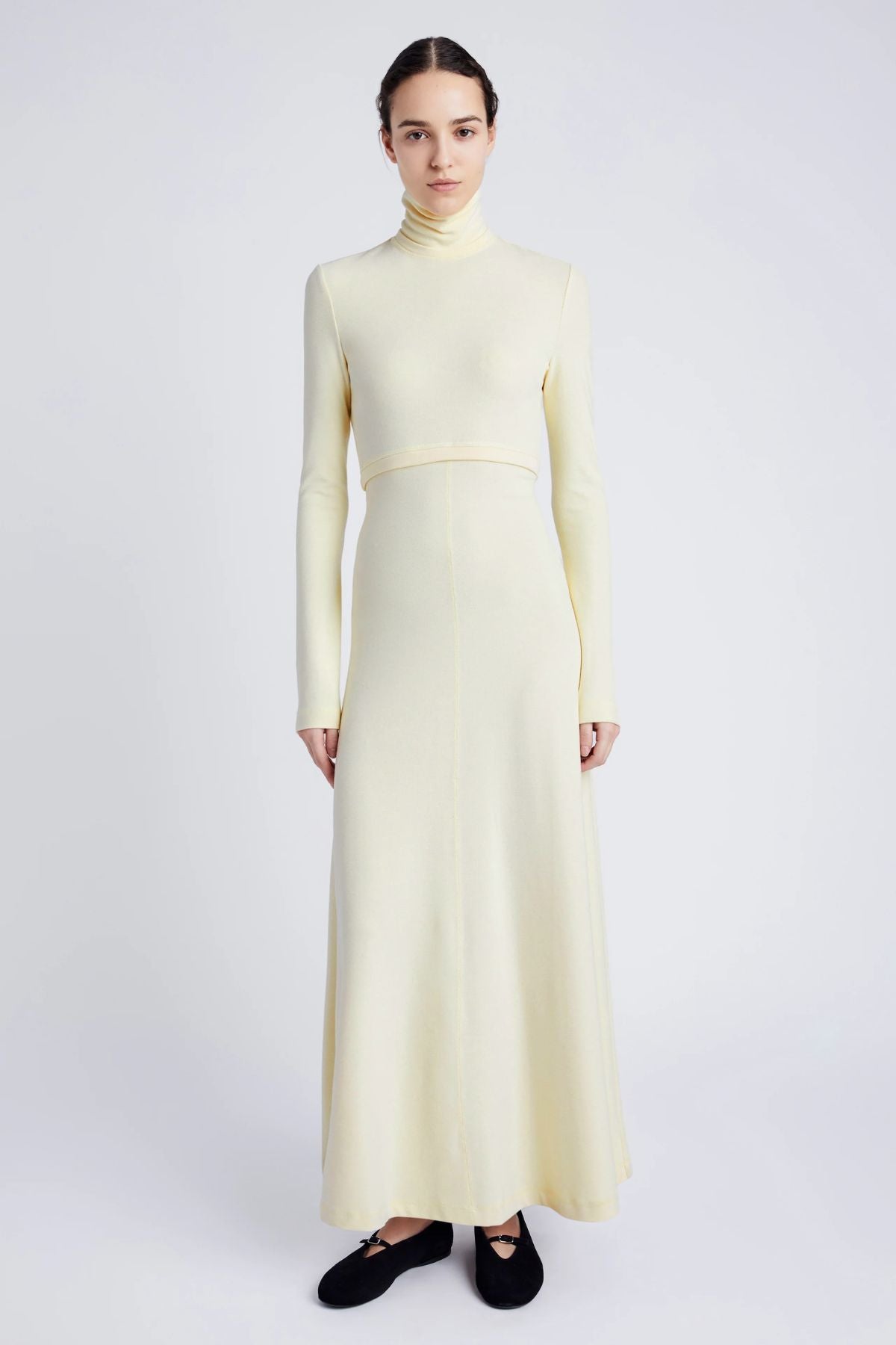 Proenza Schouler White Label Jayne Dress - Pale Yellow