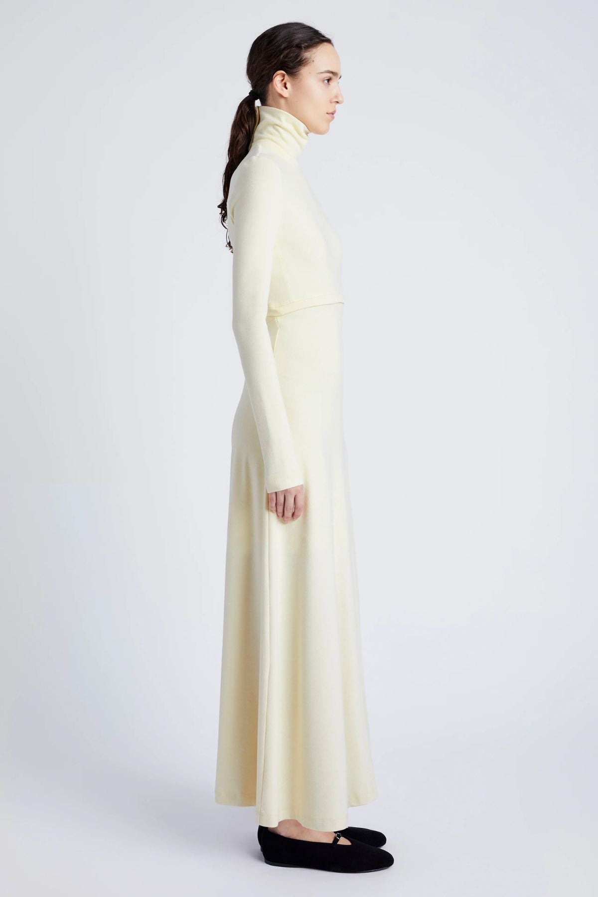 Proenza Schouler White Label Jayne Dress - Pale Yellow