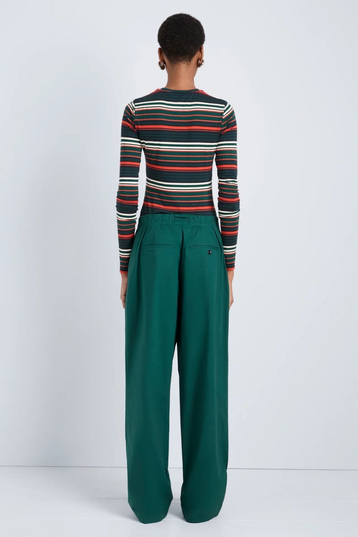 Proenza Schouler White Label Mae Top - Spruce Multi