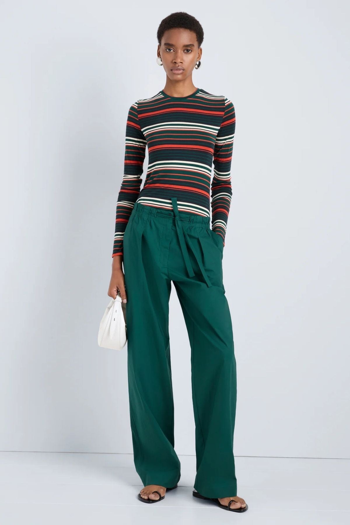 Proenza Schouler White Label Mae Top - Spruce Multi