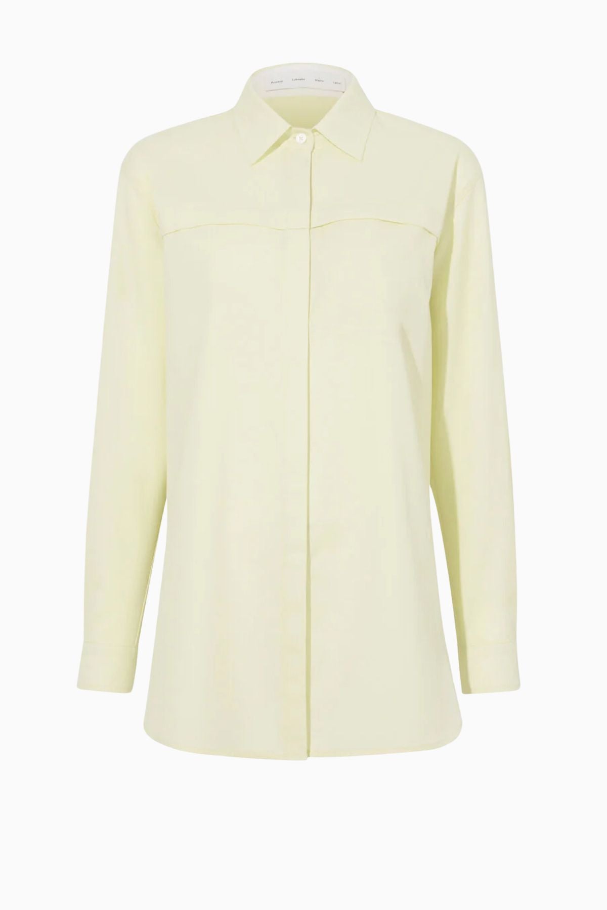 Proenza Schouler White Label Rose Shirt - Light Yellow