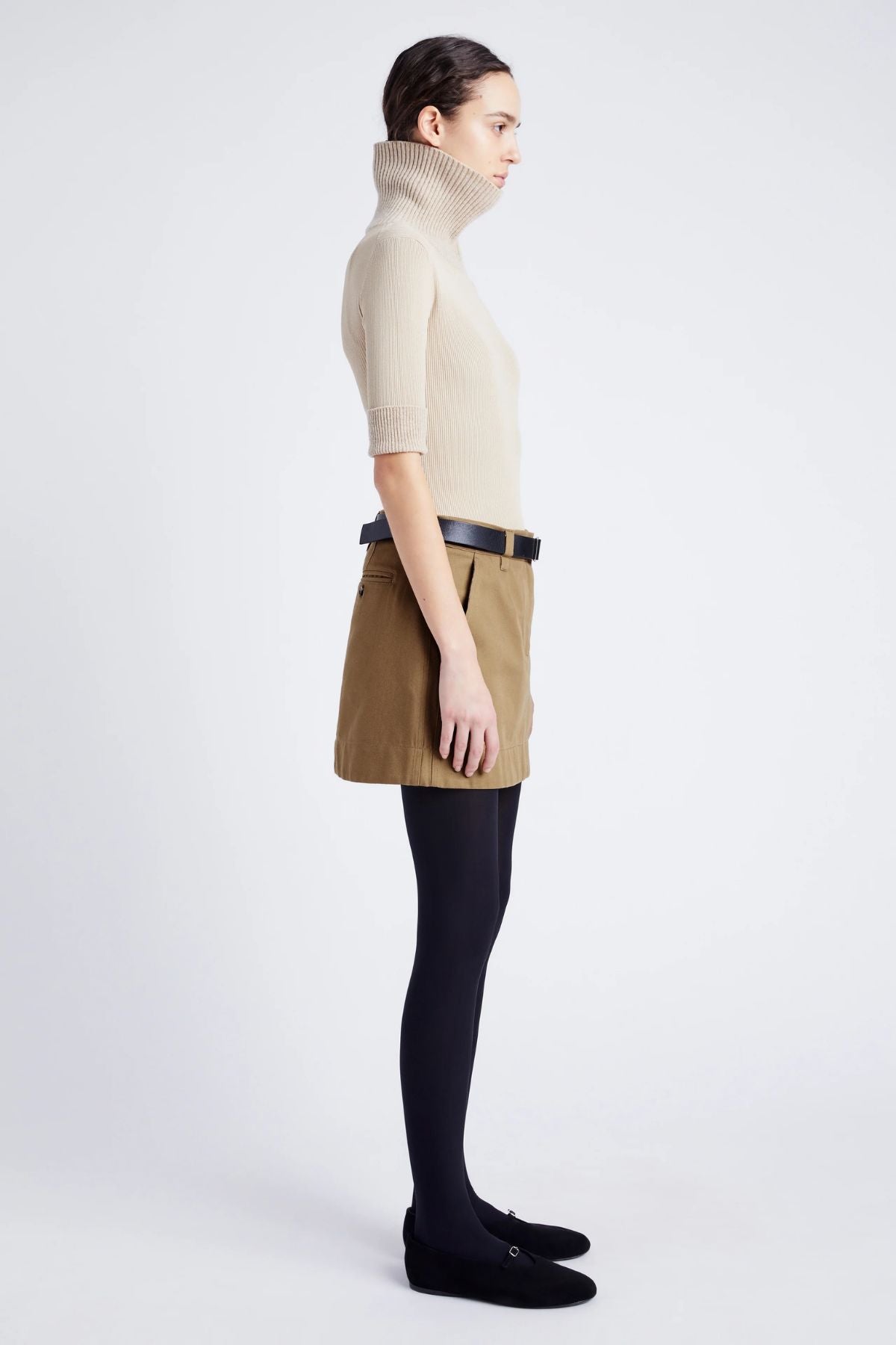 Proenza Schouler White Label Silas Skirt - Dark Birch