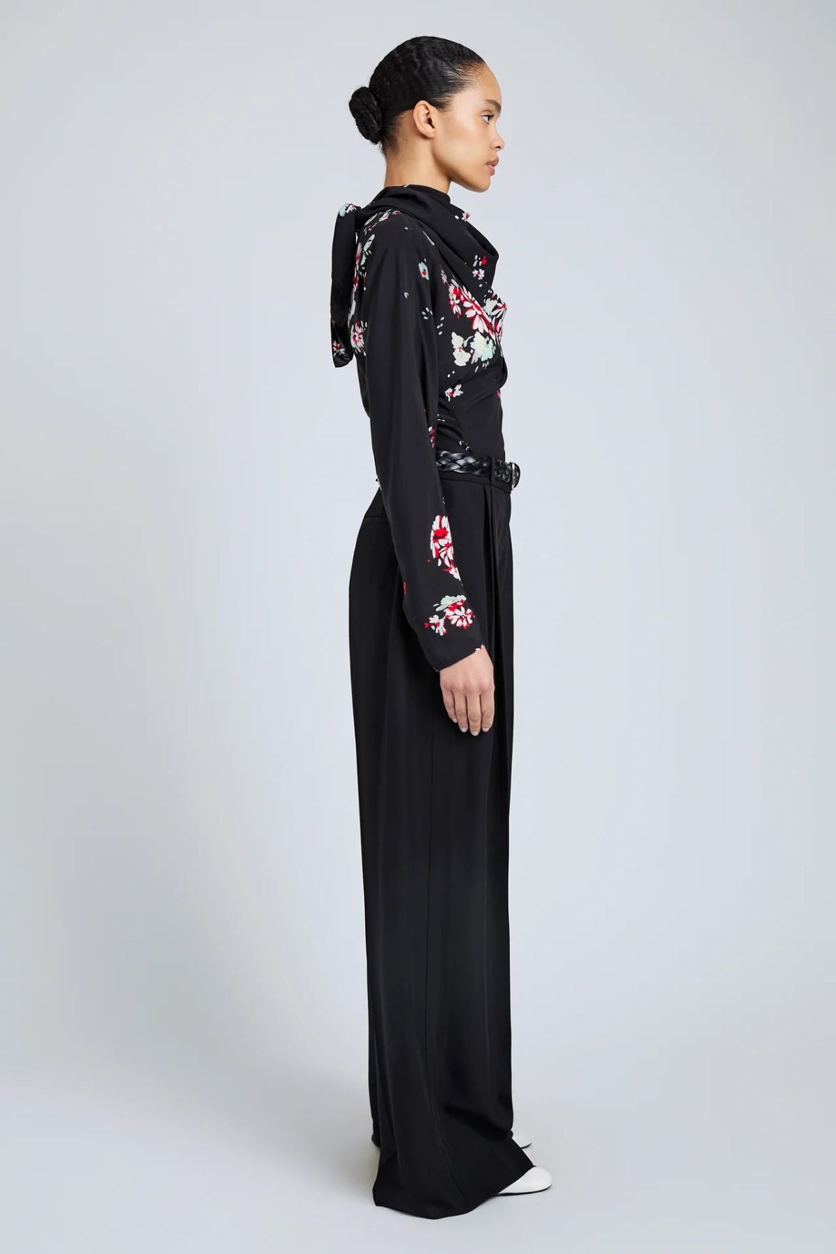 Proenza Schouler Ysabelle Top - Black Multi