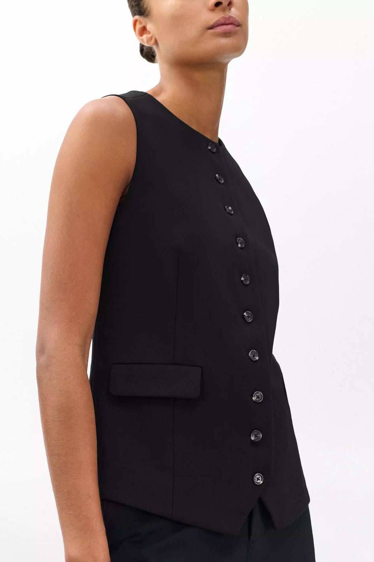 rag-and-bone-irina-ponte-long-vest-black