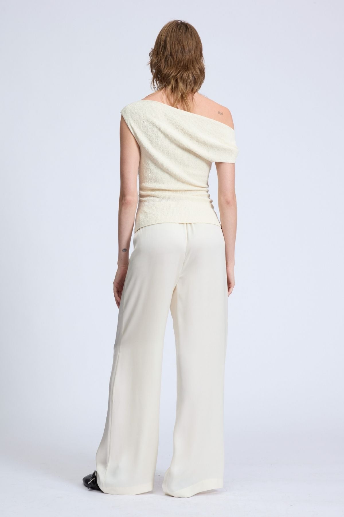 Rag & Bone Lou Off-Shoulder Top - Ivory