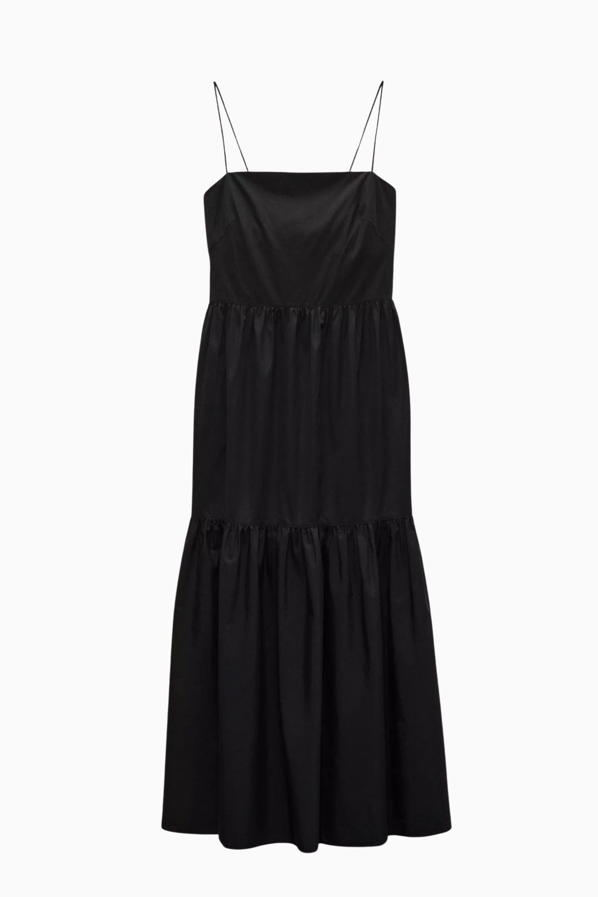 Rag & Bone Saige Poplin Maxi Dress - Black Rag & Bone Saige Poplin Maxi Dress - Black