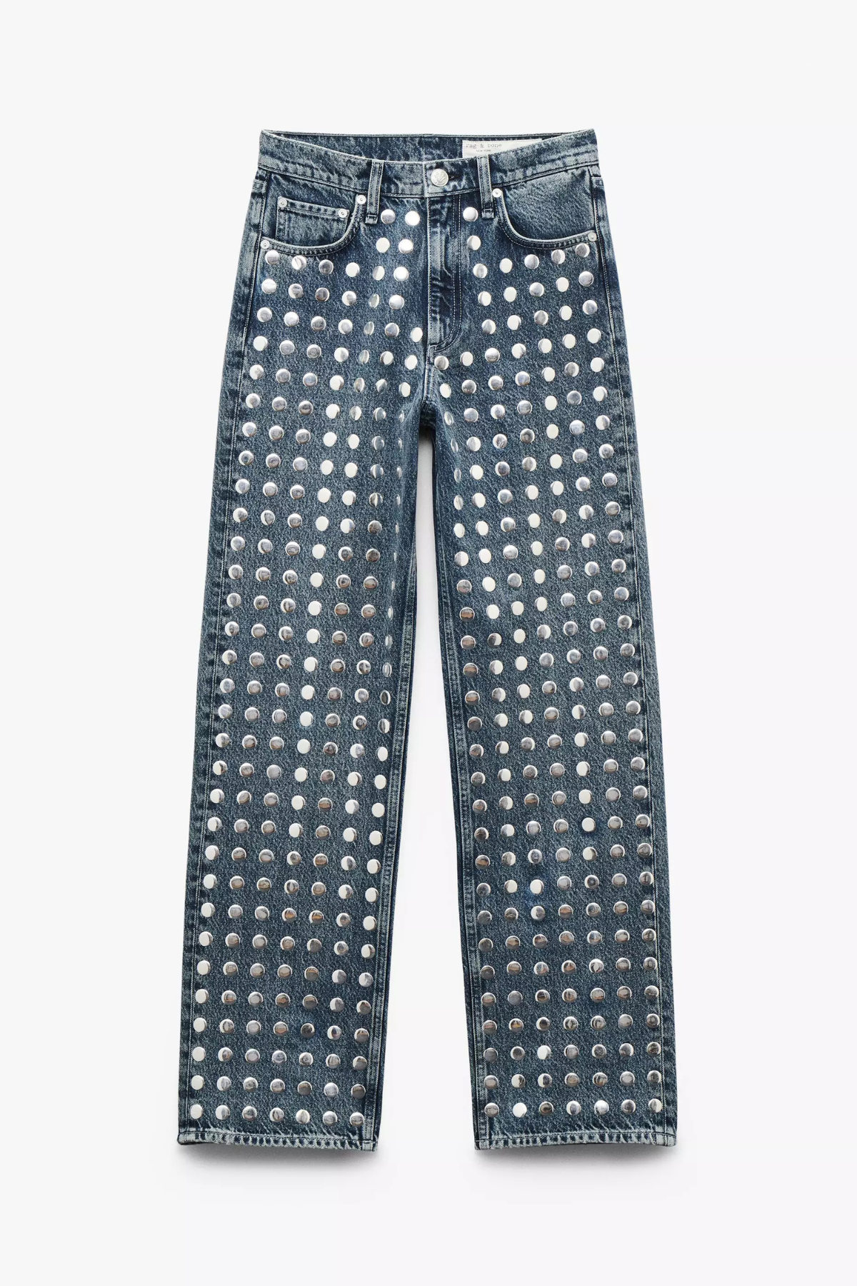 Rag & Bone Shea Relaxed Studded Jean - Kingston