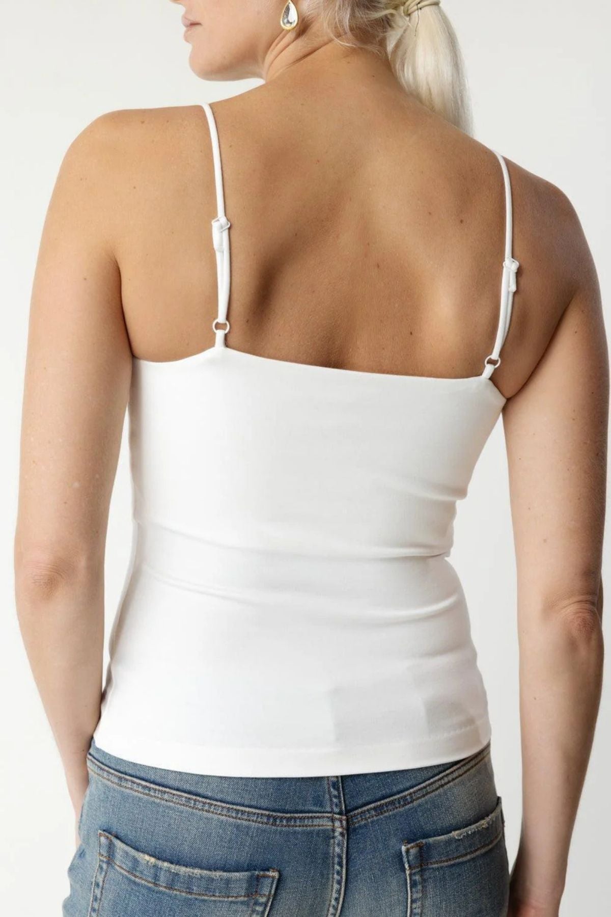 Rag & Bone Irina Vee Cami - White