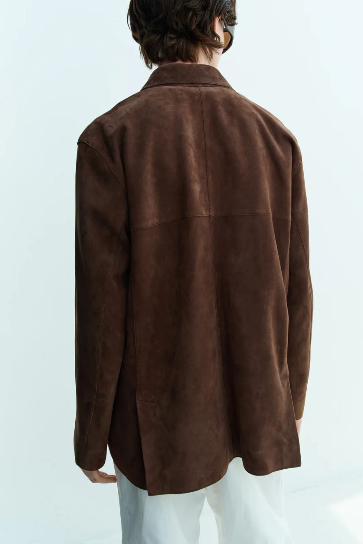 RIKA Steve Suede Blazer - Hazelnut