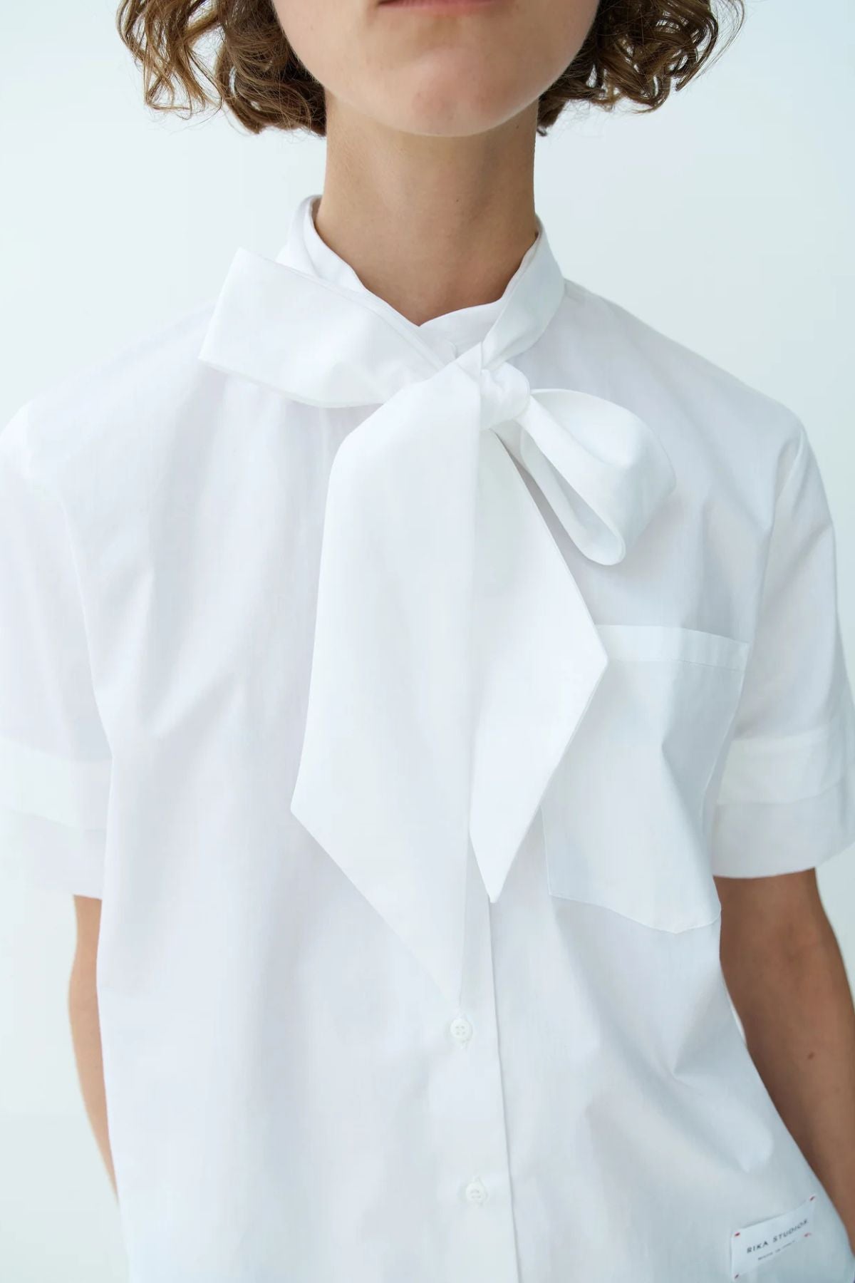 Rika Studios Carolina Short Sleeve Shirt - White