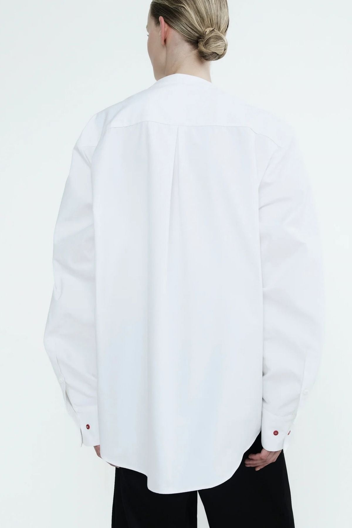 Rika Studios Smoker Shirt - White