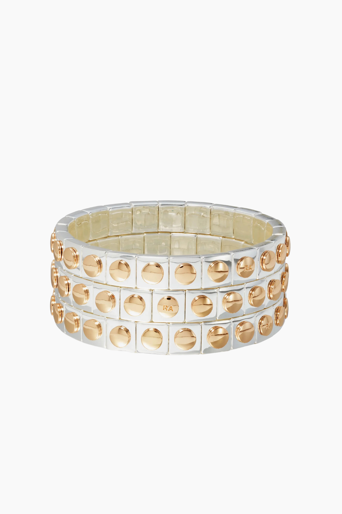 Roxanne Assoulin The Stud Bracelet - Gold/ Silver