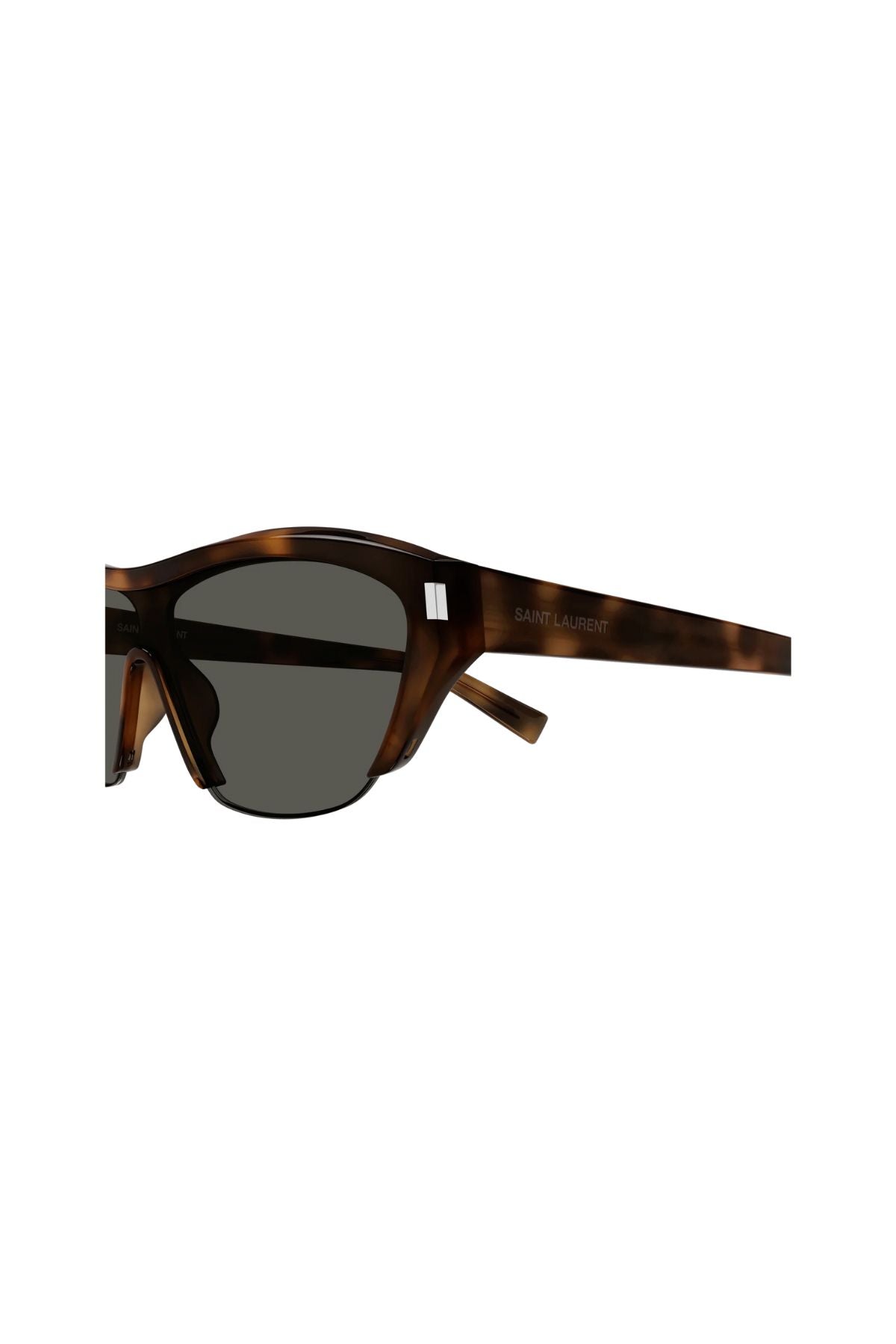 Saint Laurent Corner Angle Sunglasses - Havana