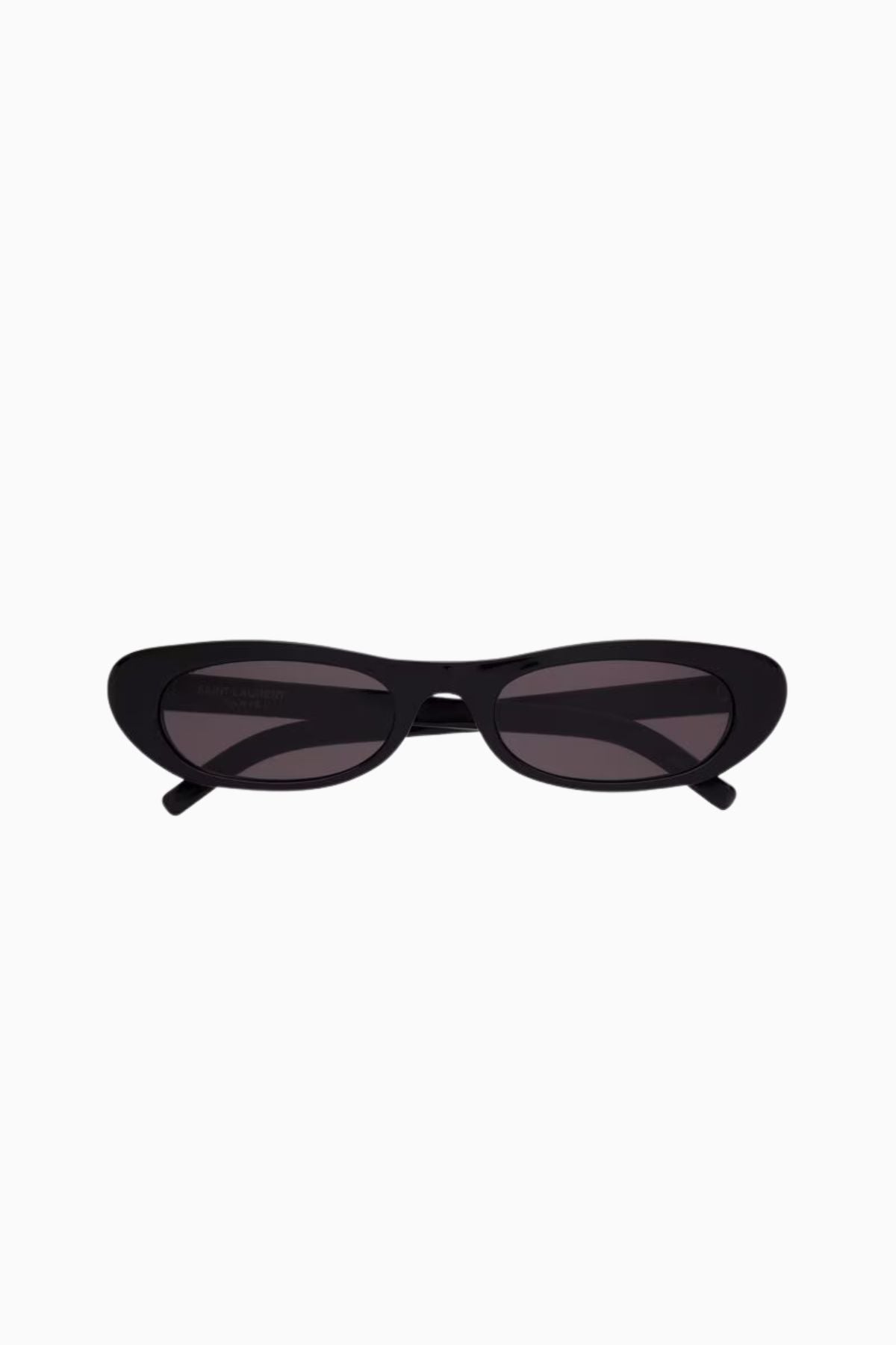 Saint Laurent Slim Round Sunglasses - Black